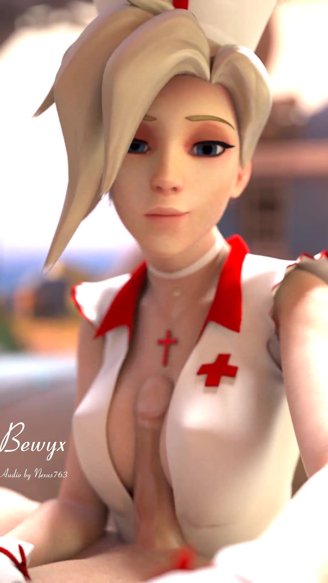 Overwatch Mercy Selfie Titfuck Porn Video Nemyda