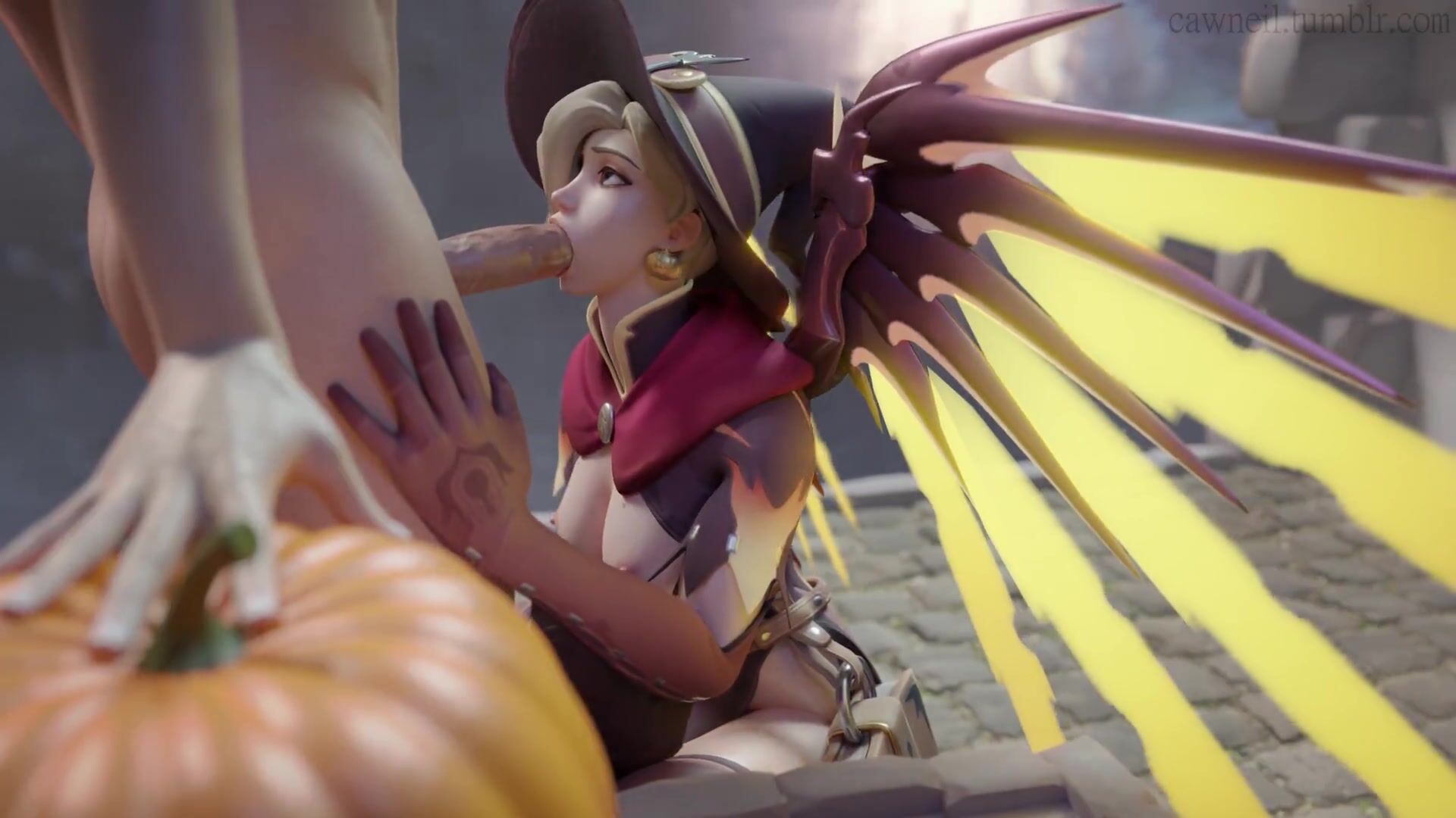 Overwatch mercy cant fucked enough compilation