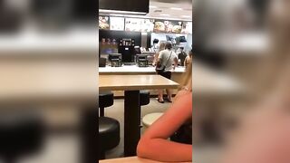 QUICK SEX WHILE ORDERING AT MCDONALDS - 15 Seconds