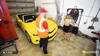Tucker Stevens Gets Her Luxury Pussy Smashed On A Sports Car - 15 Seconds
