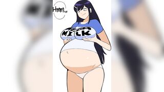 Pregnant Anime: Mega Milk