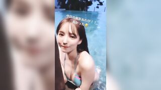 Japanese Girls: Yua Mikami in the pool