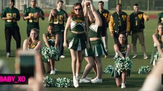 Cheerleader Completing a Dare in NERVE - Public Flashing