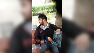 Public Sex: Indian risky BJ