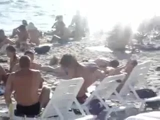 On public beach sex Naughty Couple