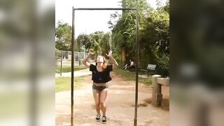 Pull up attempt. Strong Arms! oops