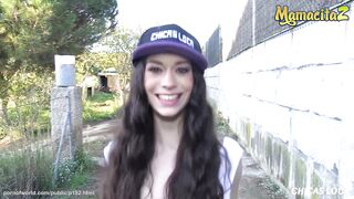 skinny Arwen Gold Fucked To Climax Outside