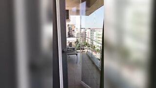 fucking on balcony