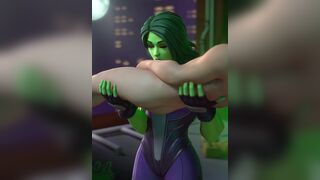 She-Hulk - Sexercise (DrDabblur)