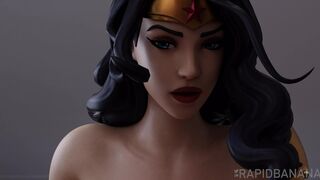 Wonder Woman riding (RapidBanana) - Fortnite Animations
