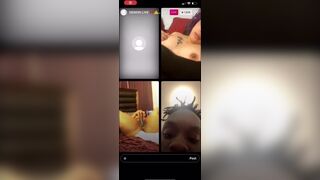 She going to town - Freaky IG Live Shows
