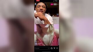 You can see it in her throat - Freaky IG Live Shows