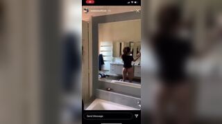 Rene showing out - Freaky IG Live Shows