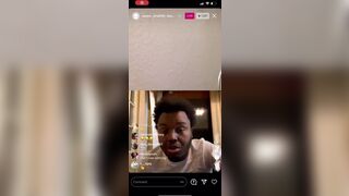 Orgasm at the end - Freaky IG Live Shows