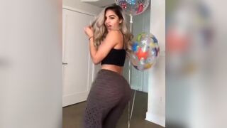 Old video of her dancing