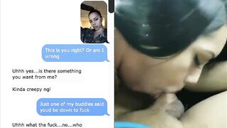 Messages: A Blackmailed Oral sex