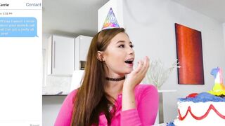 Throwing stepdaughter Carrie a very special birthday party - Messages