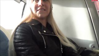 Lena Loch on a Bus - Outdoors