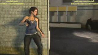 Jill Valentine was caught off guard (Rrostek) [Resident Evil] - Girls Brutally Used