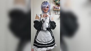 Hiding a little something extra in my cosplay - Girls Masturbating