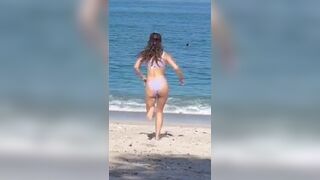 G's Ass At The Beach - Genevieve Hanneliu