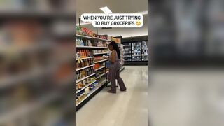 Only one thing need eatin on that aisle - Girls In Flare Pants
