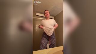 Latina wiith a buzzcut... - Girls In Flare Pants