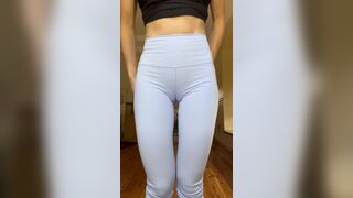 Mind if I peel these off … - Girls In Yoga Pants