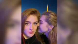 Jia Lissa in Paris - Girls Kissing