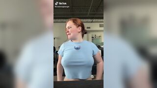 Thicc Ginger Chick - Girls In Flare Pants