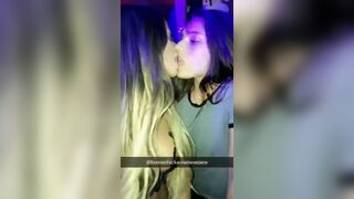 Two Slutty Kissing - Girls Kissing