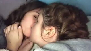 Roommate Friends Kissing - Girls Kissing