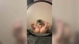 Nothing is better than playing with it after a long day - Female Masturbation