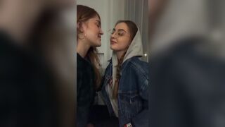 I would like to join them - Girls Kissing