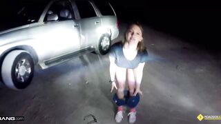 Melody Marks Fucked On The Side Of The Road