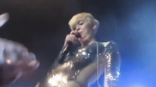Miley Cyrus Letting Fans Grope Her Vagina And Breasts