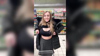 New Breasts In The Grocery Store
