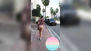 Showing Some Ass In The Street