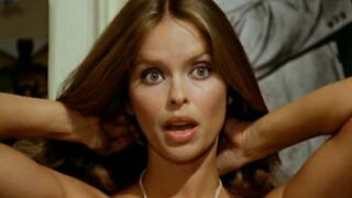 Barbara Bach 1970s nude stripping movie scene - Celebs