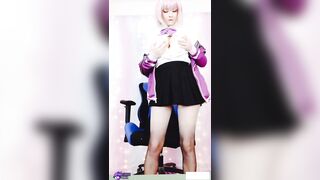 Cosplay: Akane Shinjo cosplay from SSSS Gridman  Hidori Rose. Im on KIK: xxxteacher6