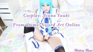 asuna filled by tentacle monster, the vid for my latest cosplay