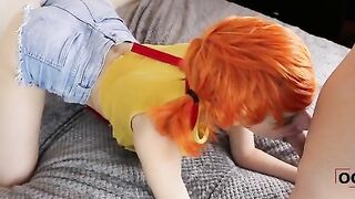 Sucking cock in my Misty cosplay~:) - Costumes