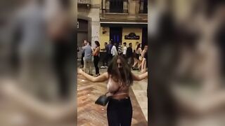Humorous: Skipping is nice exercise