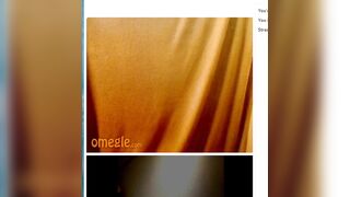 We weren't expecting that when going on omegle - twerk that dick! - Funny
