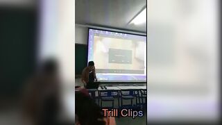 Humorous: Students Hack teacher's laptop and play porn
