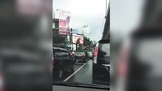a billboard in Indonesia