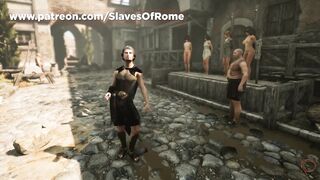 Gaming: Slaves of Rome - Pleasure Dancing in-game Animation - V0.2 Releasing in 7 days on Patreon! :D