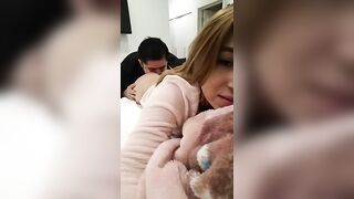 latin chick legal age teenager gets her booty and muff licked