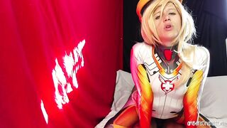Hardcore: Doxy Clothed As Lenience From Overwatch Receives Fucked Hard Doggy position
