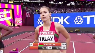 Olympic Games: Alina Talay 100m Hurdles